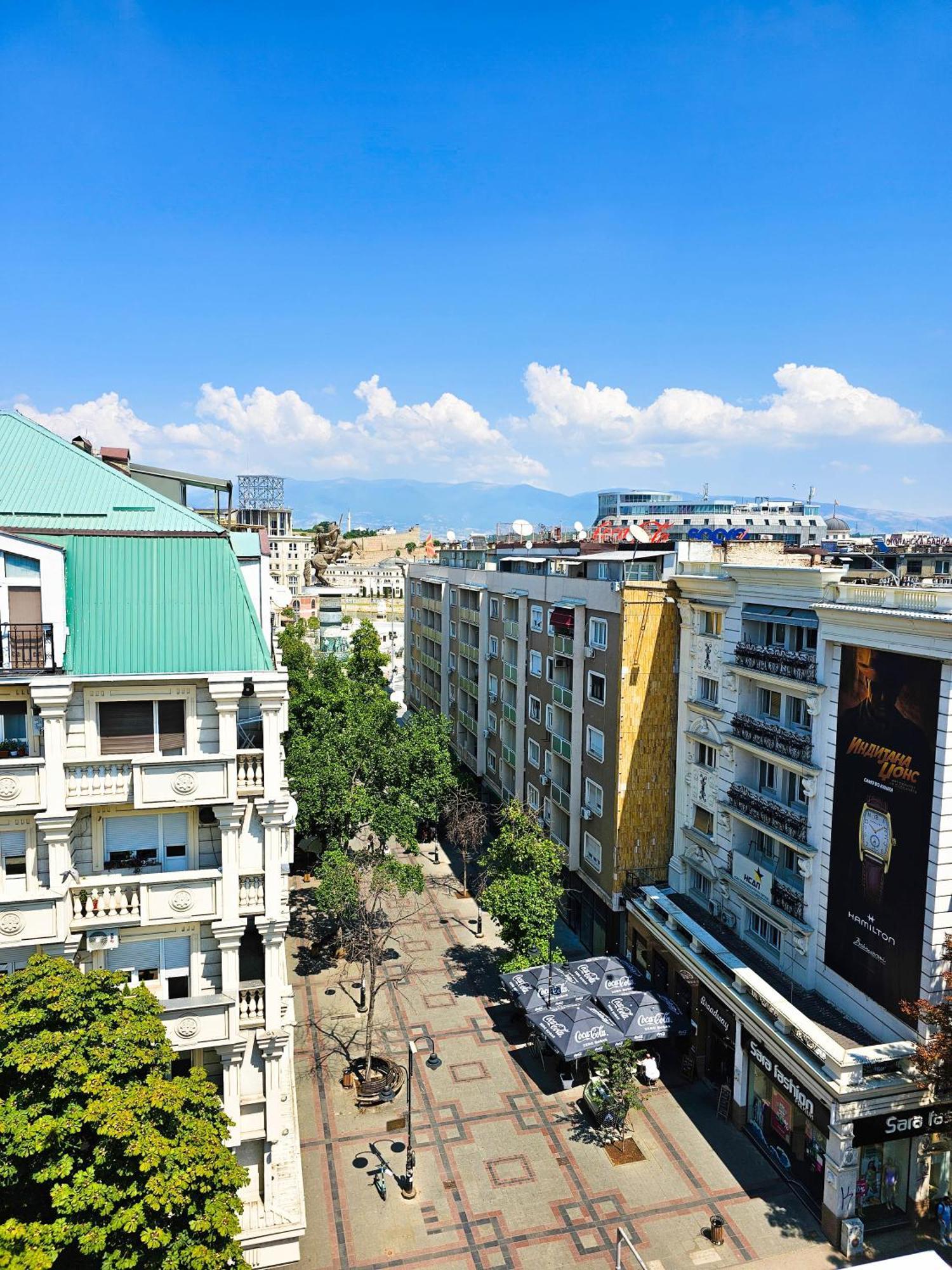 Rooftop Apartment At Mainsquare سكوبجي المظهر الخارجي الصورة