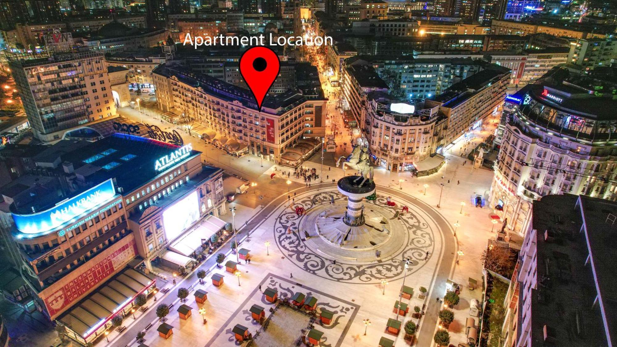 Rooftop Apartment At Mainsquare سكوبجي المظهر الخارجي الصورة